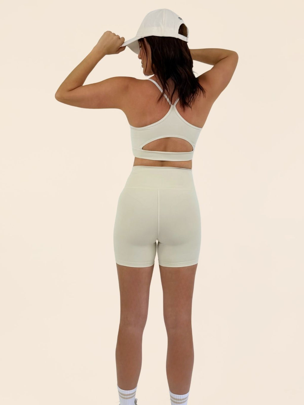 SHORTS FLORA - Off White