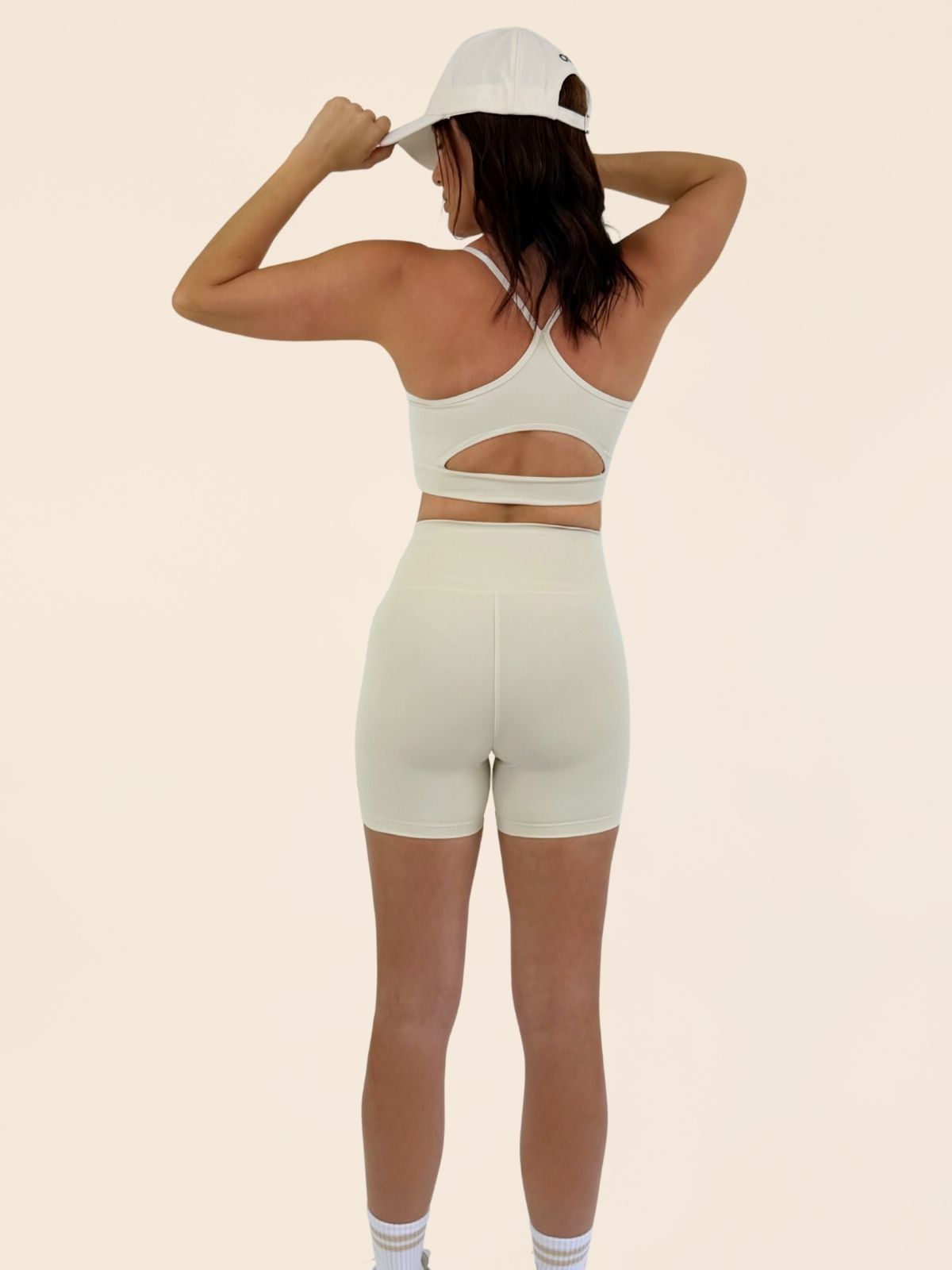 SHORTS FLORA - Off White