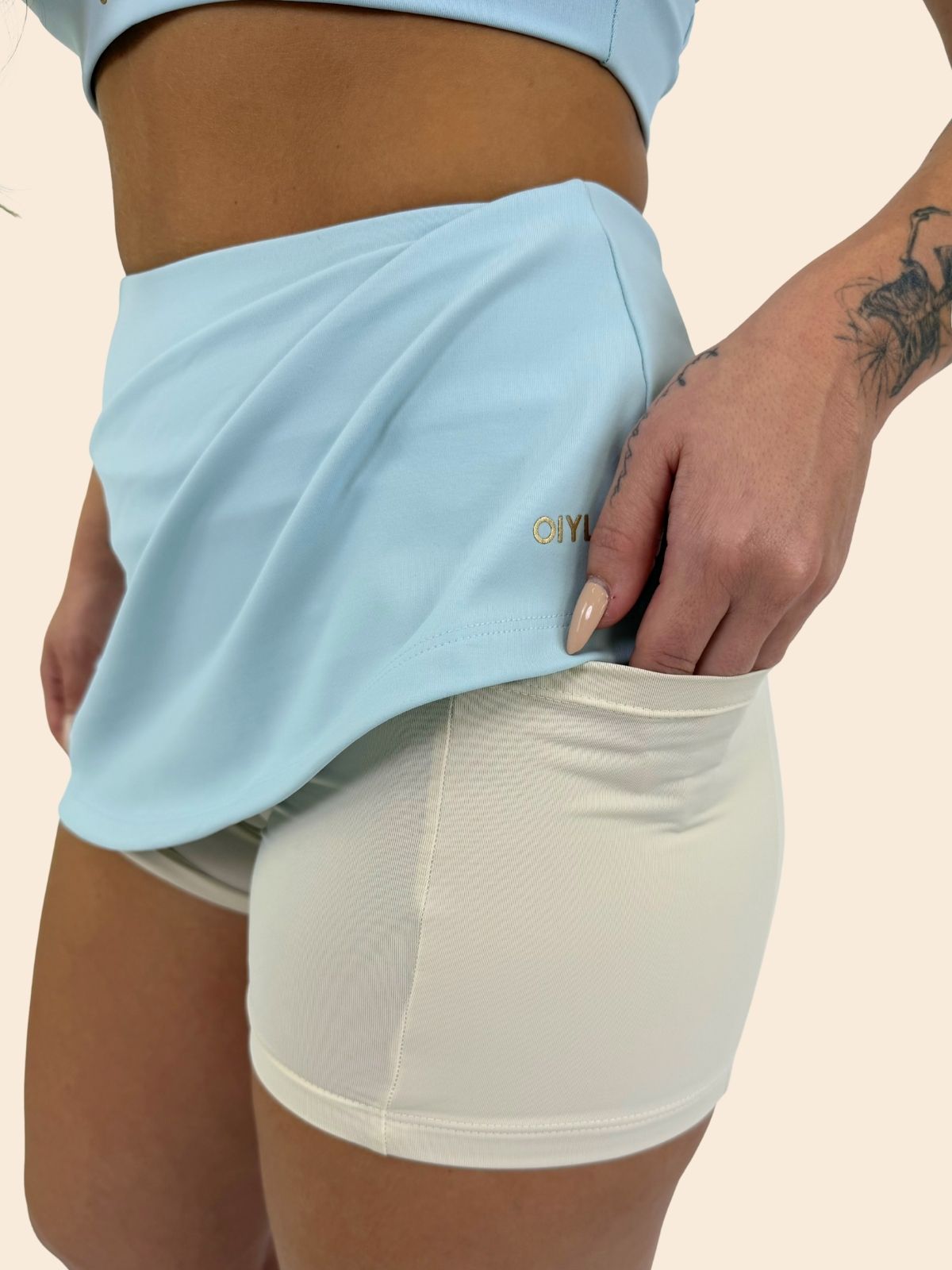 SHORTS SAIA LIVIA - Azul Céu