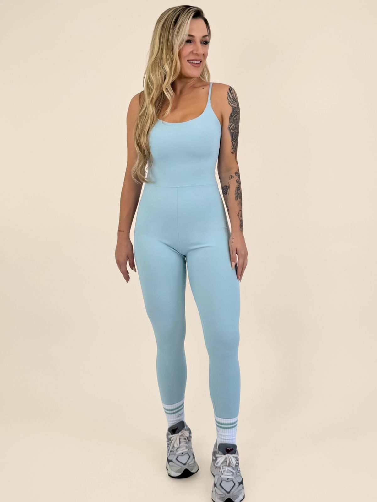 MACACÃO MARINA- Azul Céu