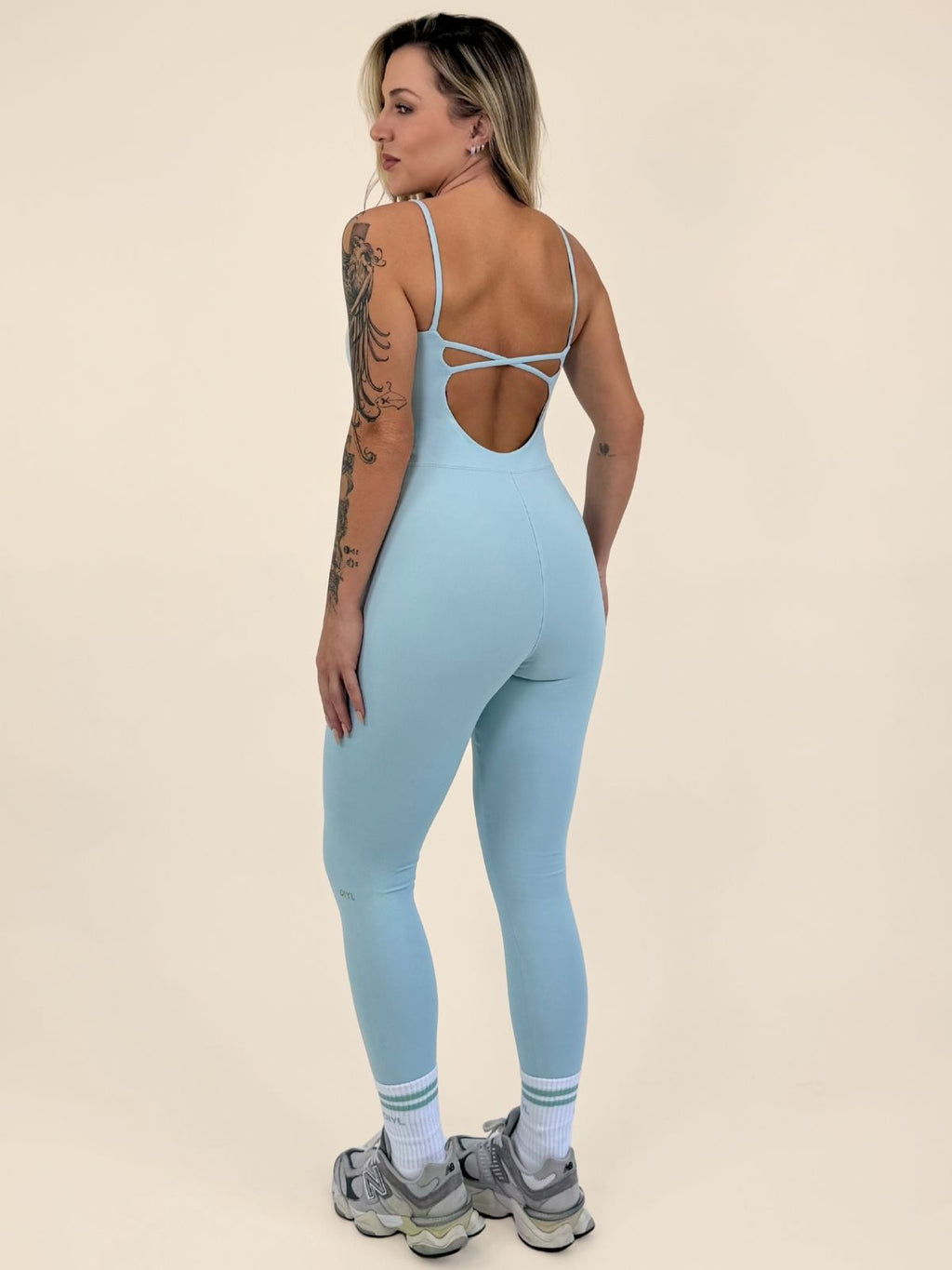 MACACÃO MARINA- Azul Céu