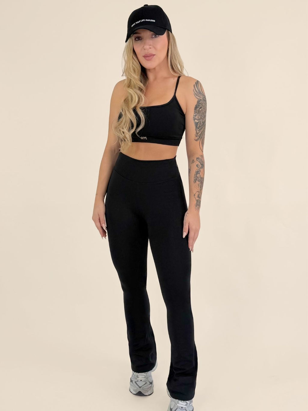 LEGGING FLARE SOFIA - Preto