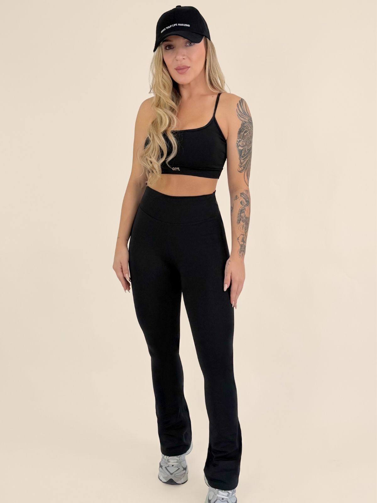 LEGGING FLARE SOFIA - Preto