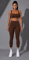 LEGGING LARA -  Marrom Cacau