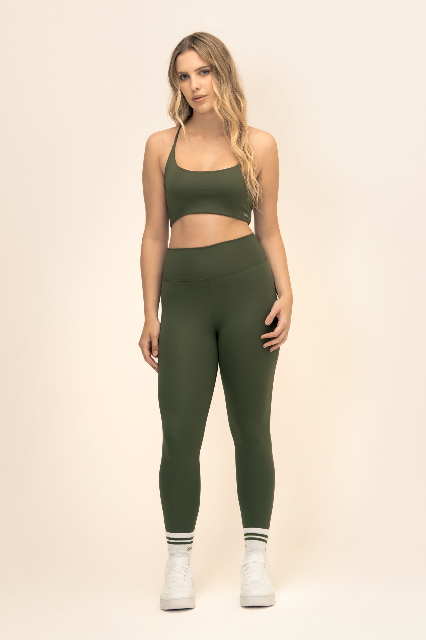 LEGGING LARA - Verde Militar