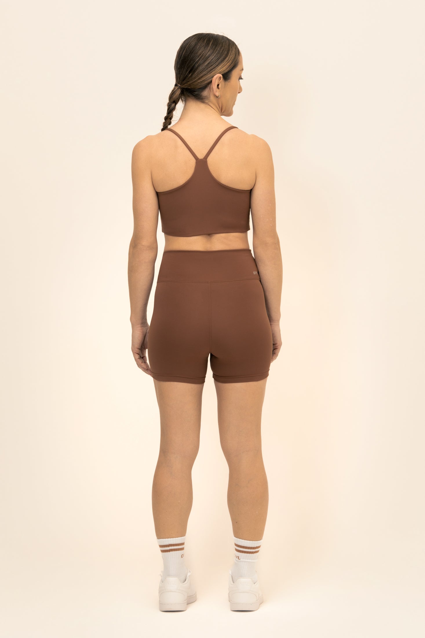 SHORTS DUDA Marrom Cacau