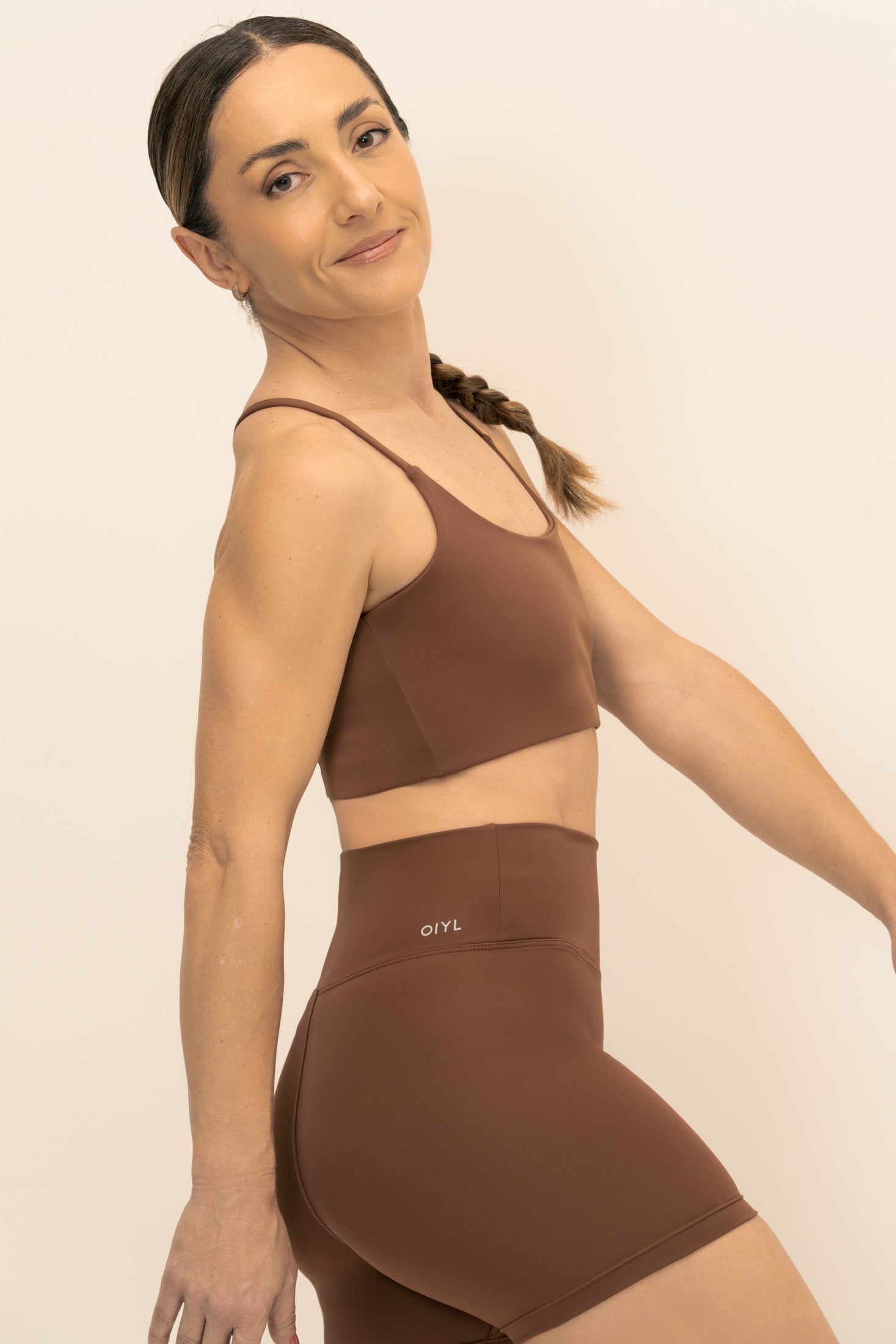 TOP LIA -  Marrom Cacau