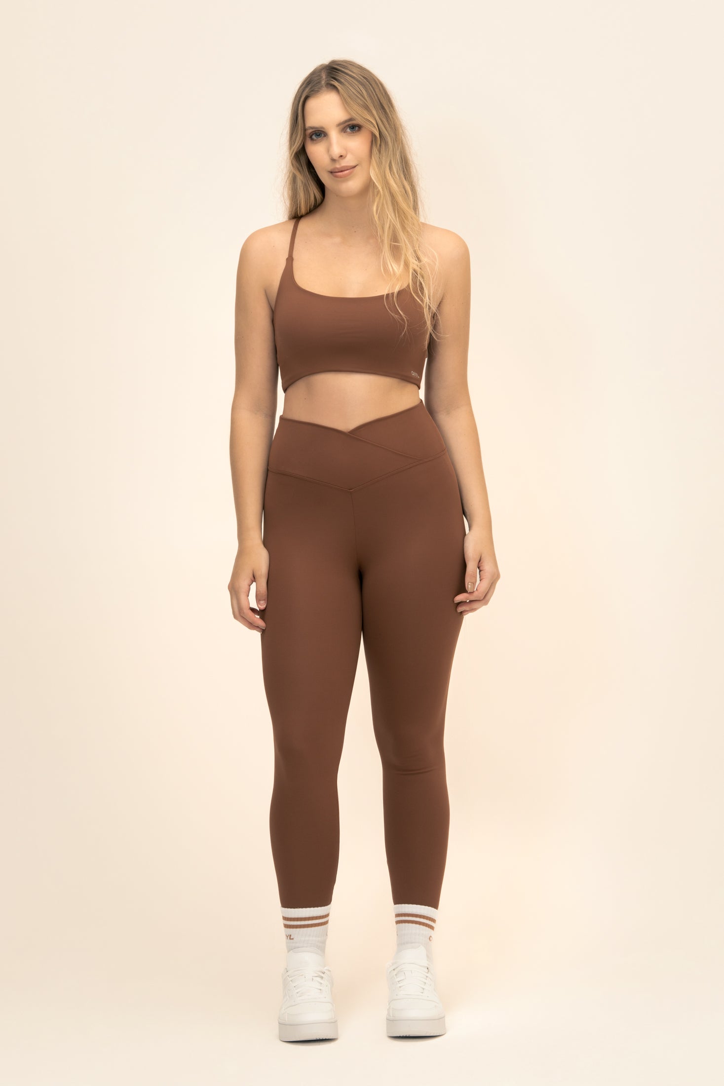 LEGGING AYLA - Marrom Cacau