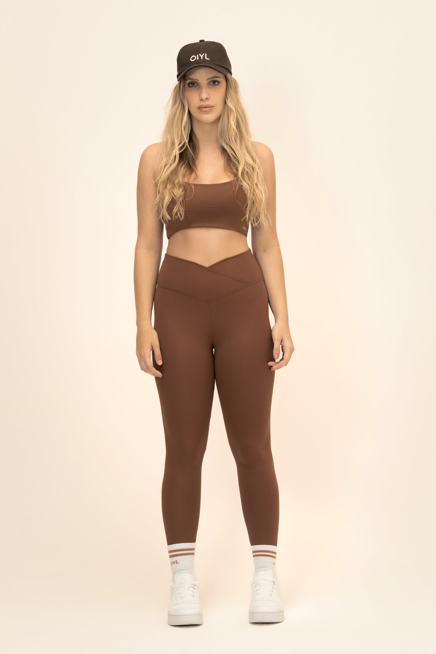 LEGGING AYLA - Marrom Cacau