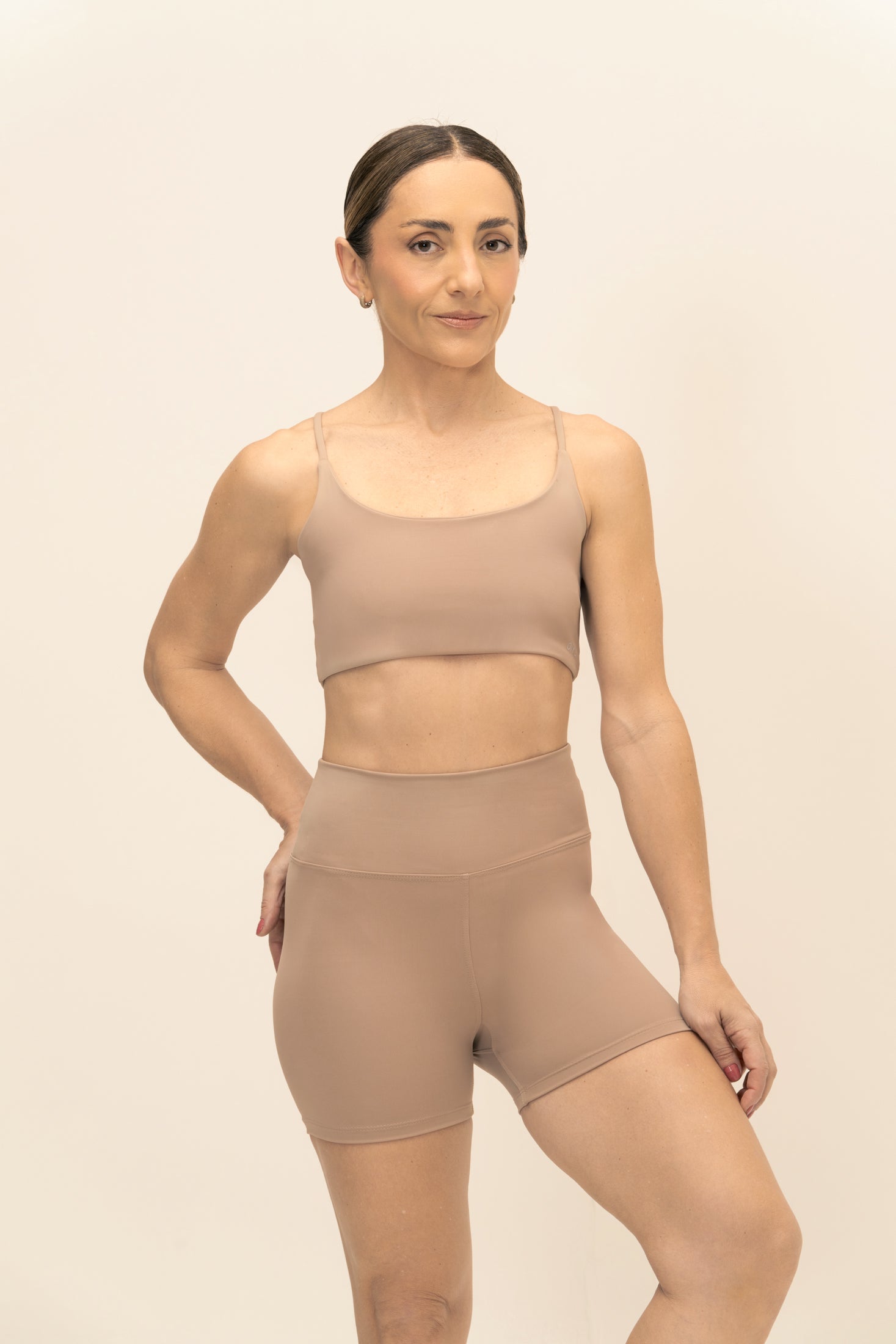 SHORTS DUDA -  Mocha Mousse