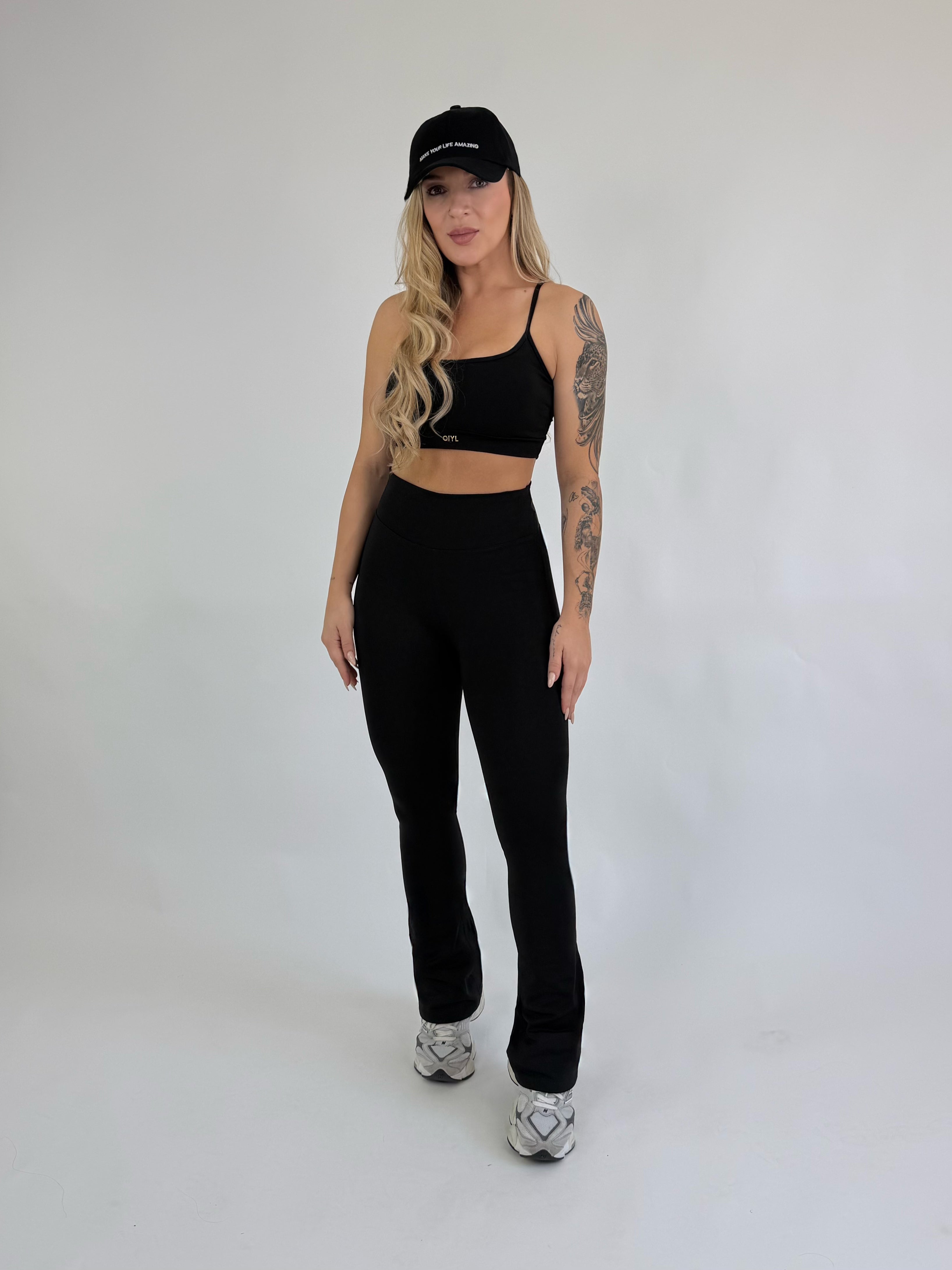 LEGGING FLARE SOFIA - Preto