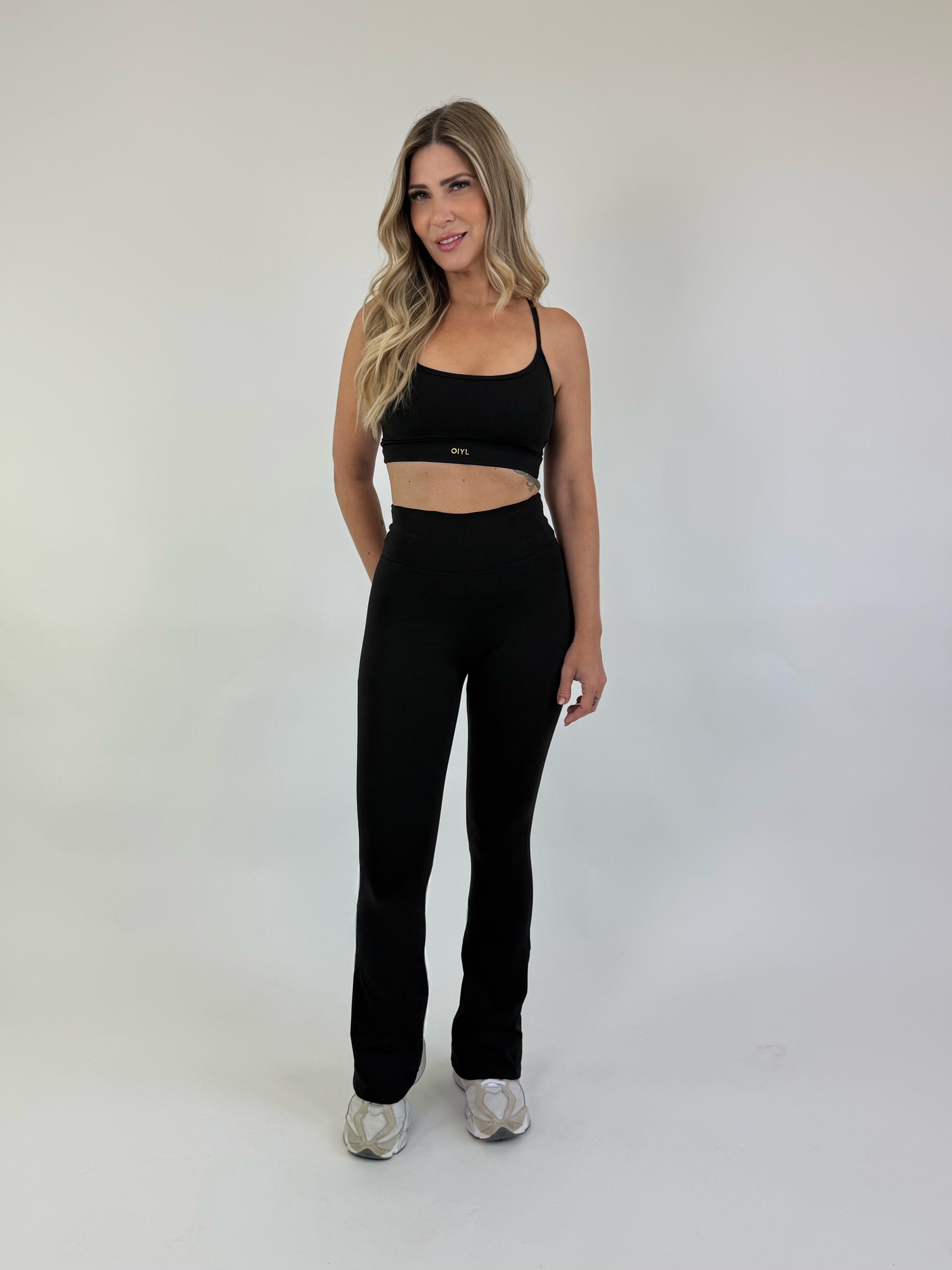 LEGGING FLARE SOFIA - Preto