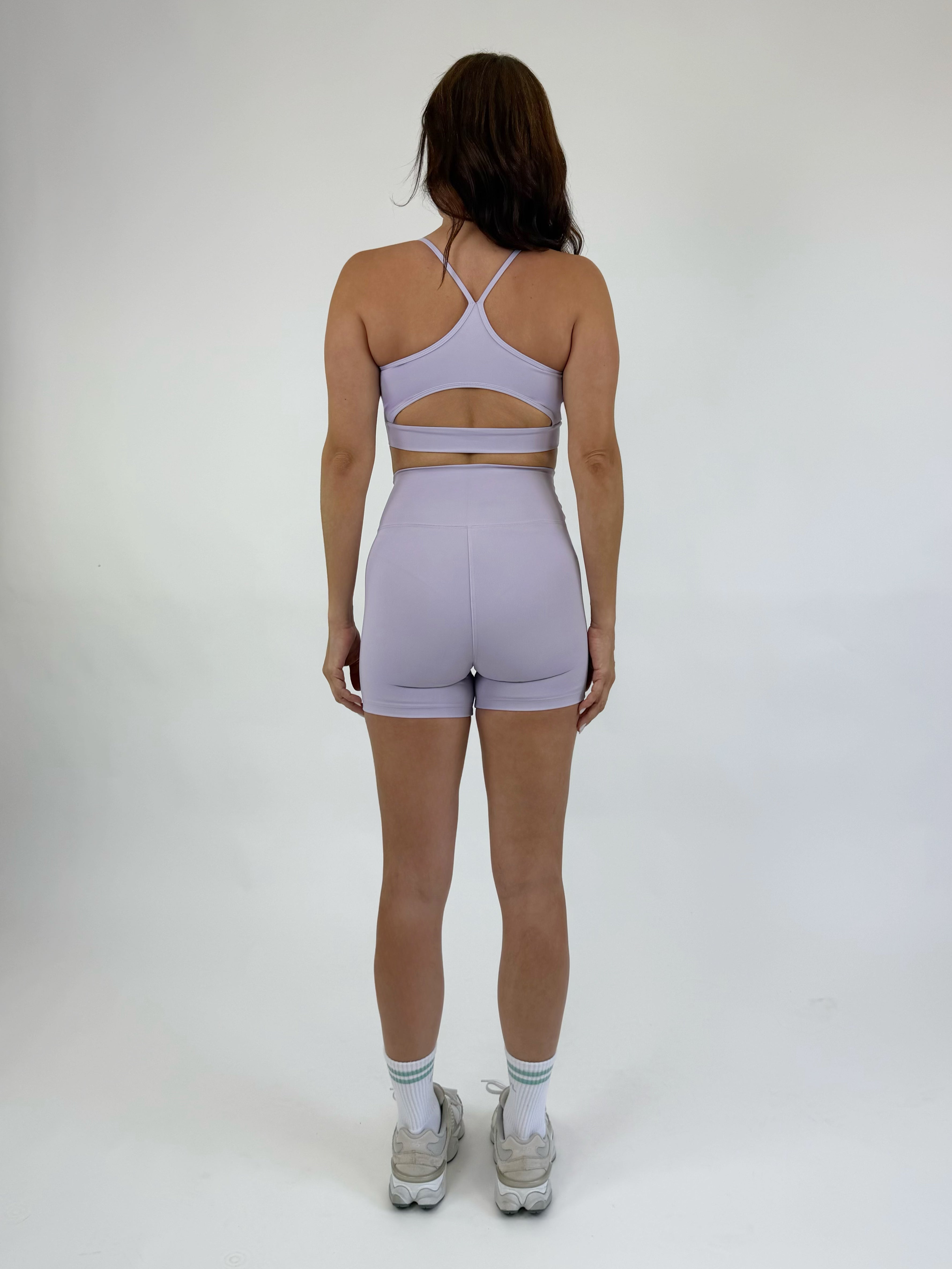 SHORTS FLORA - Lilac