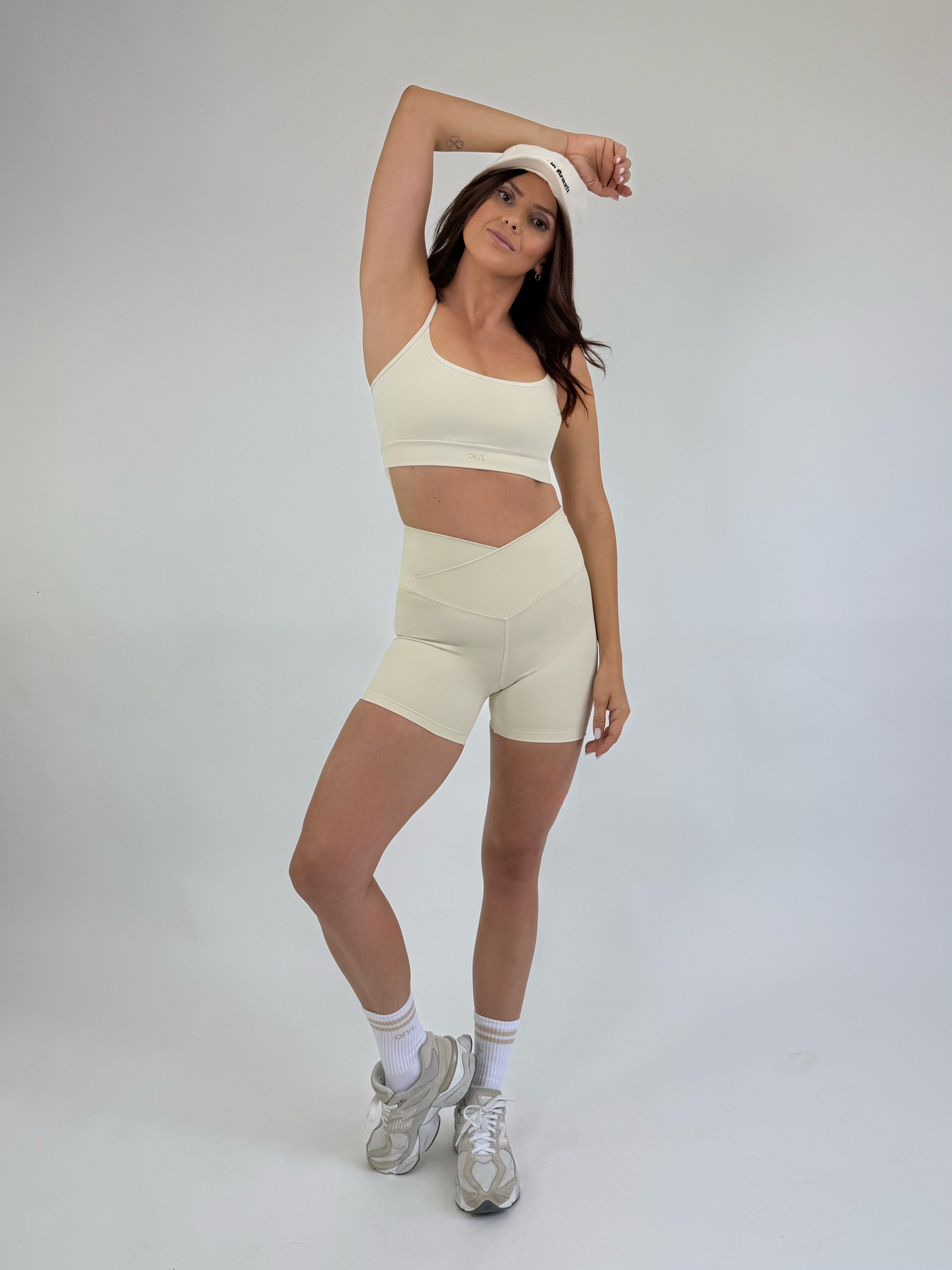 SHORTS FLORA - Off White