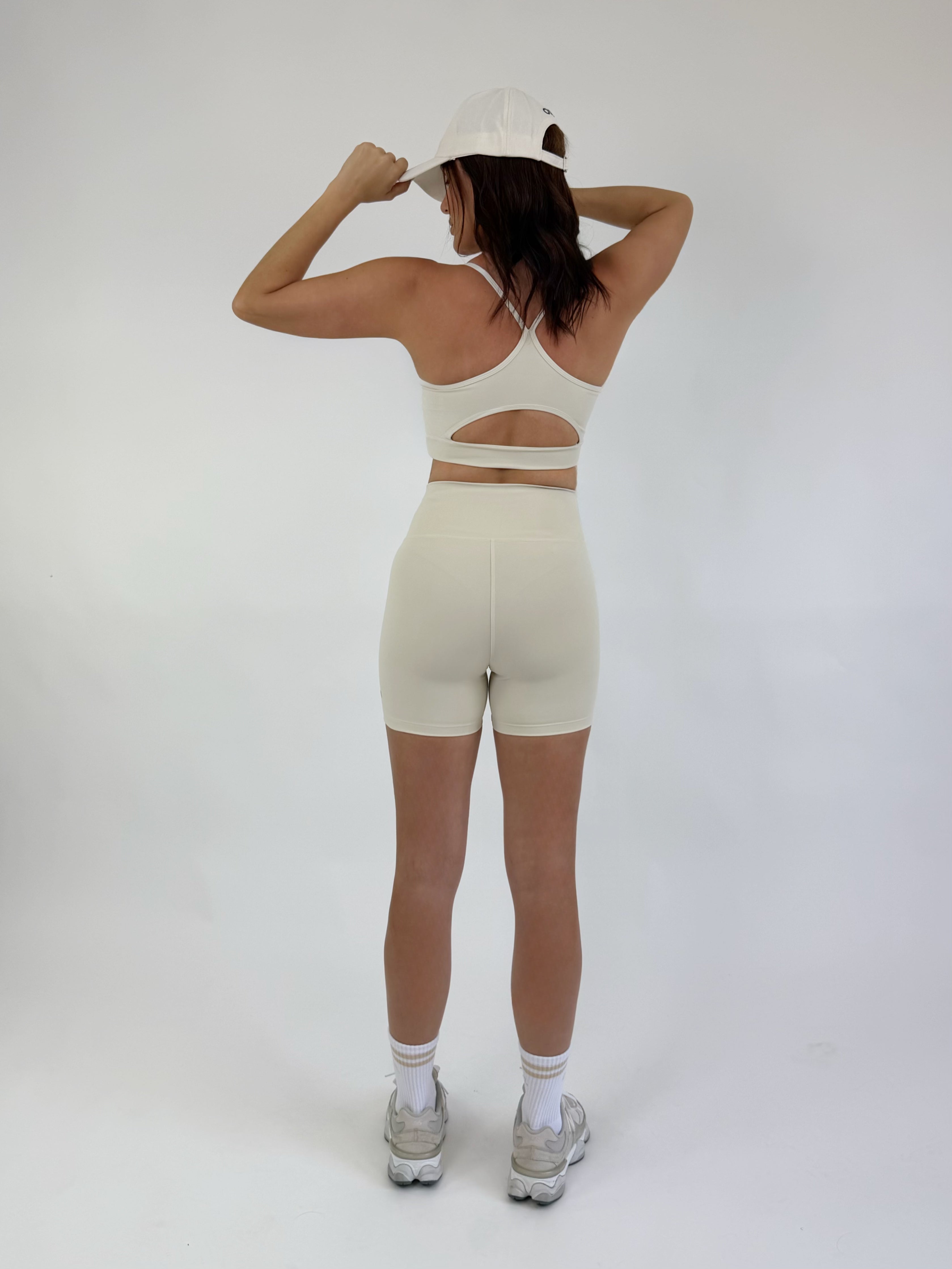 SHORTS FLORA - Off White