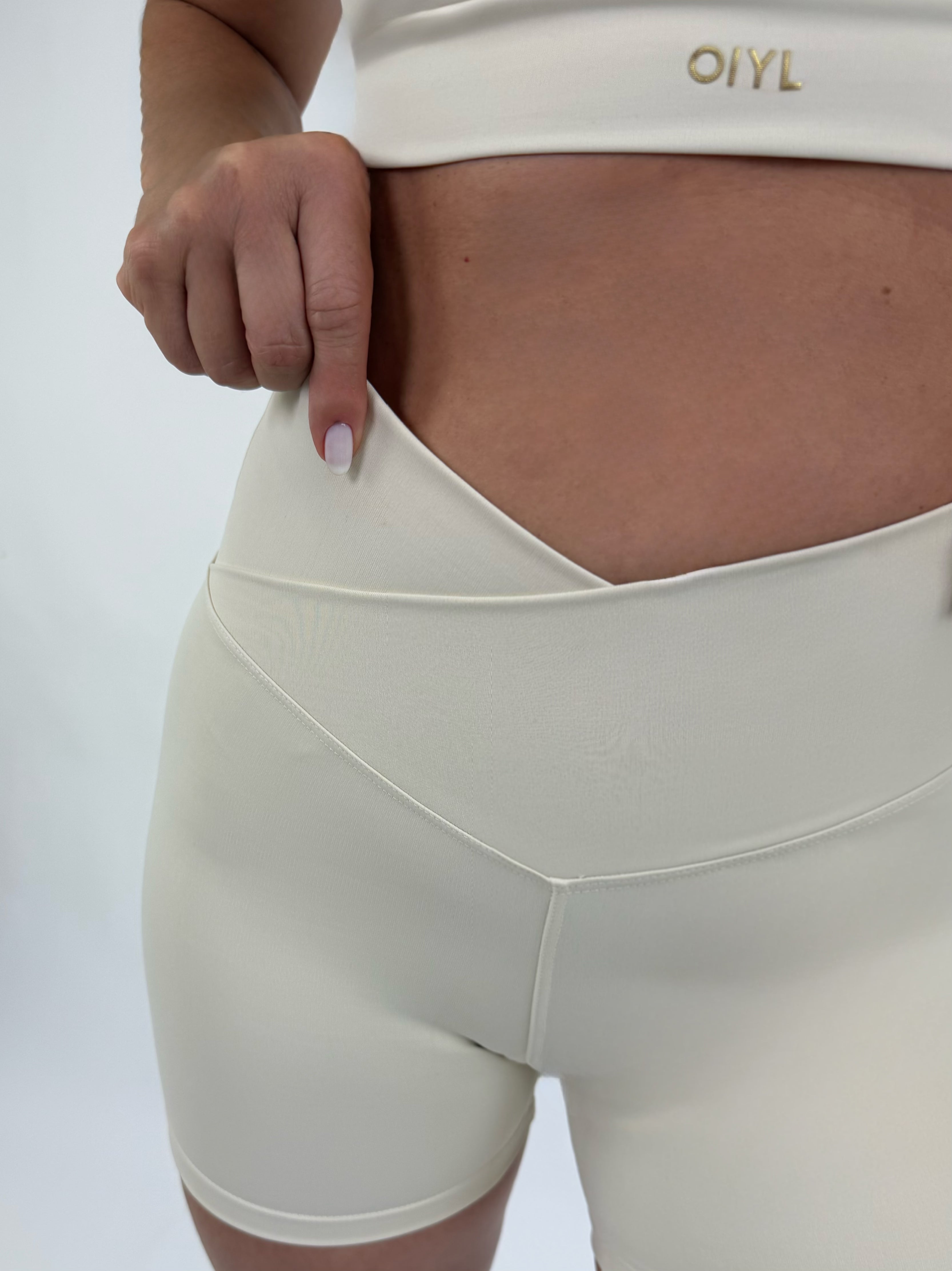 SHORTS FLORA - Off White