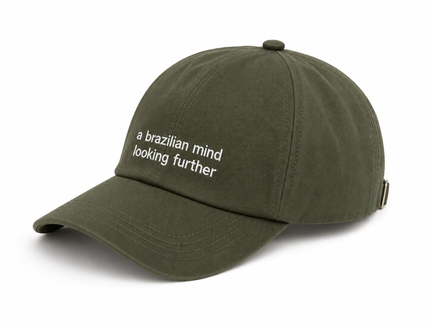 BONÉ MAKE YOUR LIFE AMAZING - VERDE MILITAR